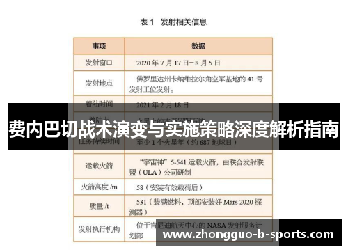 费内巴切战术演变与实施策略深度解析指南