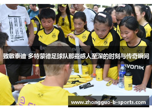 致敬泰迪 多特蒙德足球队那些感人至深的时刻与传奇瞬间