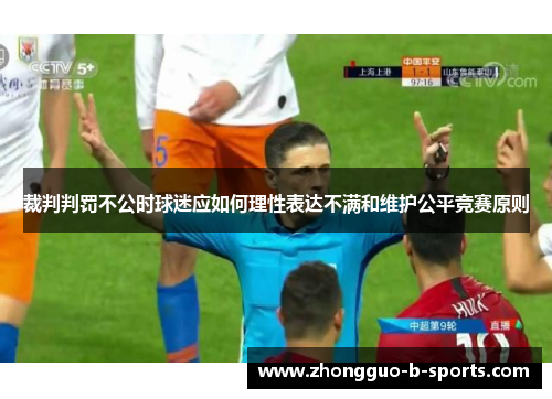 裁判判罚不公时球迷应如何理性表达不满和维护公平竞赛原则