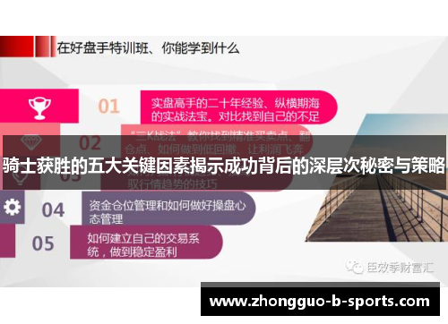 骑士获胜的五大关键因素揭示成功背后的深层次秘密与策略